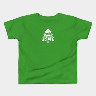 Hocking Hills Love Tree Kids T-Shirt